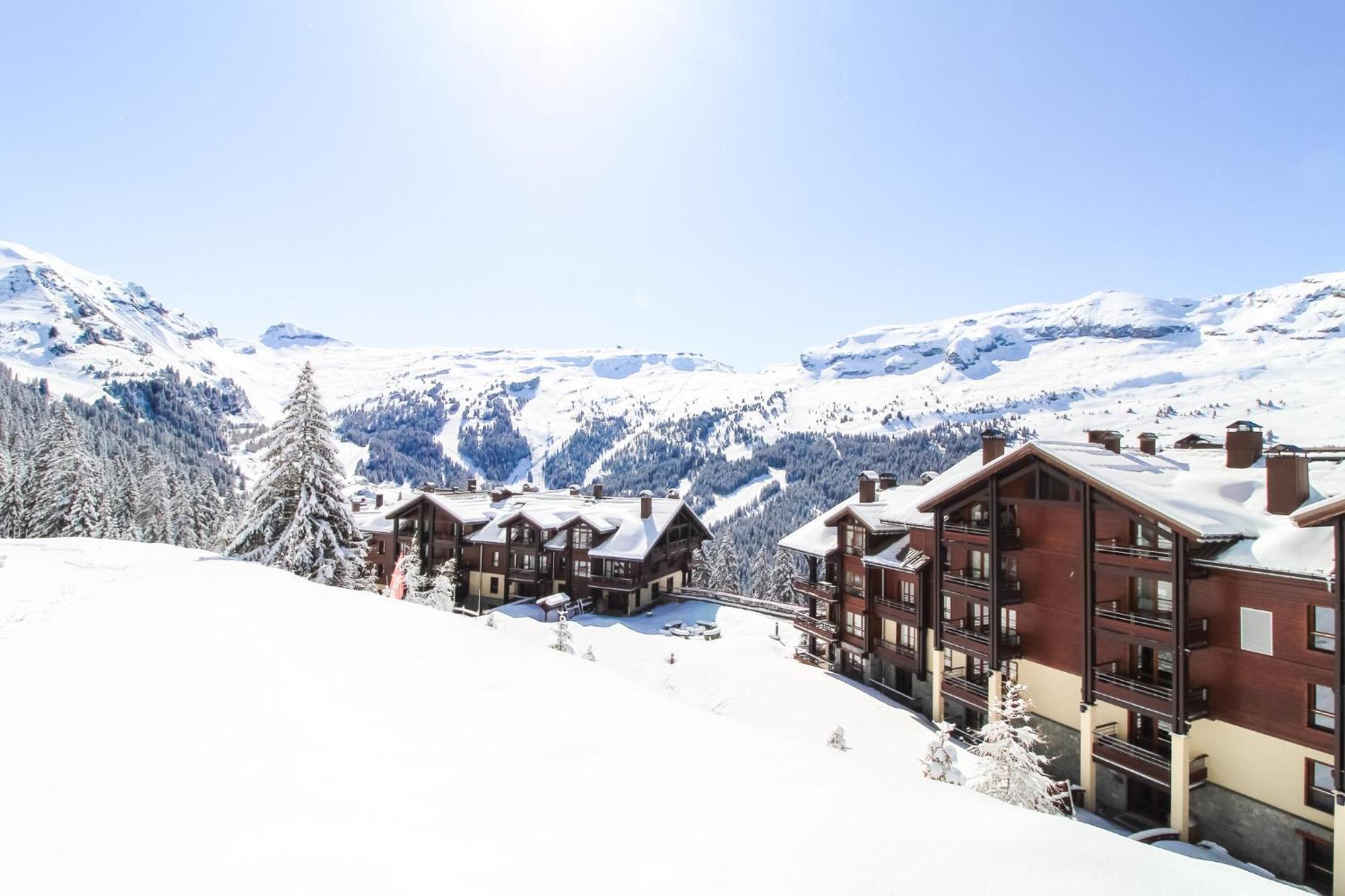 Large One-Bedroom Apartment, Wheelchair Adapted, Les Terrasses D'Eos Flaine Exterior photo