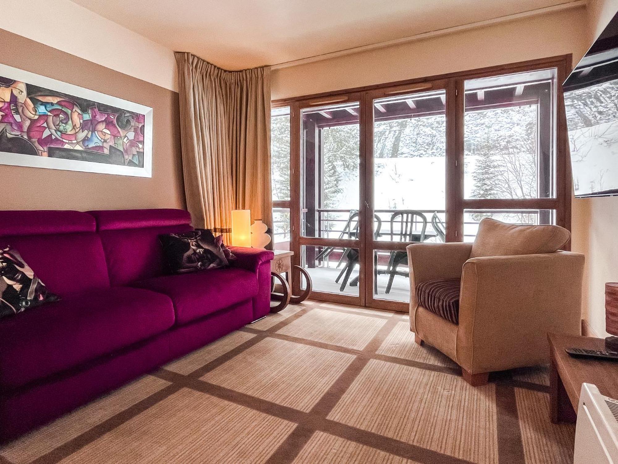 Large One-Bedroom Apartment, Wheelchair Adapted, Les Terrasses D'Eos Flaine Exterior photo