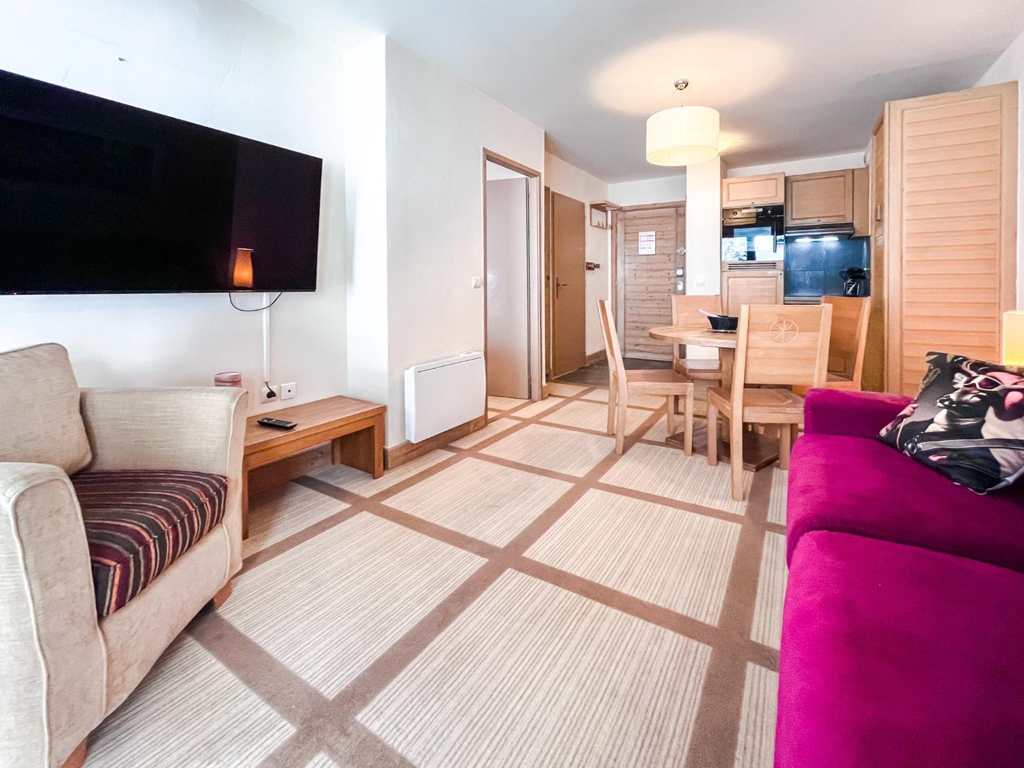 Large One-Bedroom Apartment, Wheelchair Adapted, Les Terrasses D'Eos Flaine Exterior photo