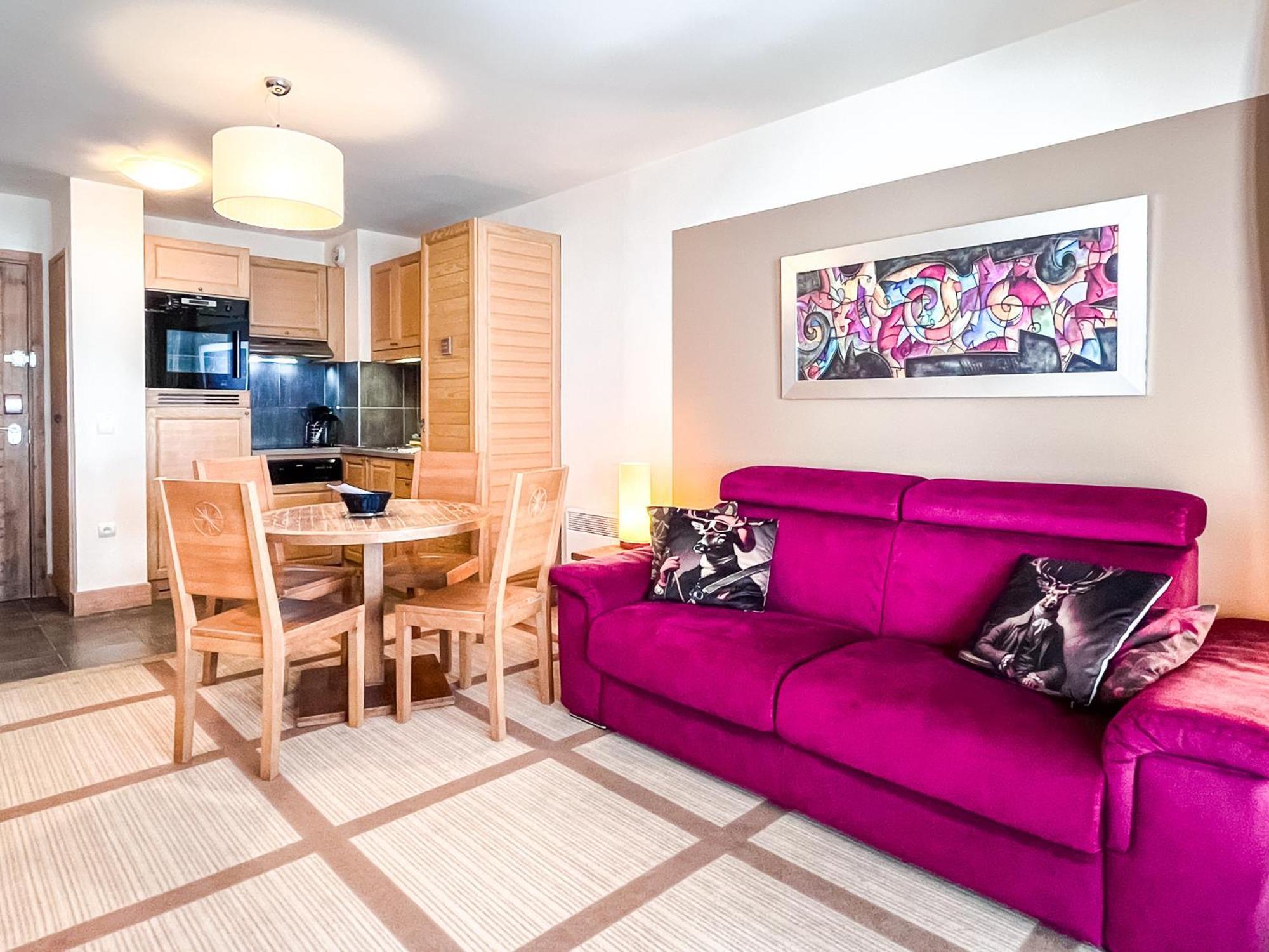 Large One-Bedroom Apartment, Wheelchair Adapted, Les Terrasses D'Eos Flaine Exterior photo