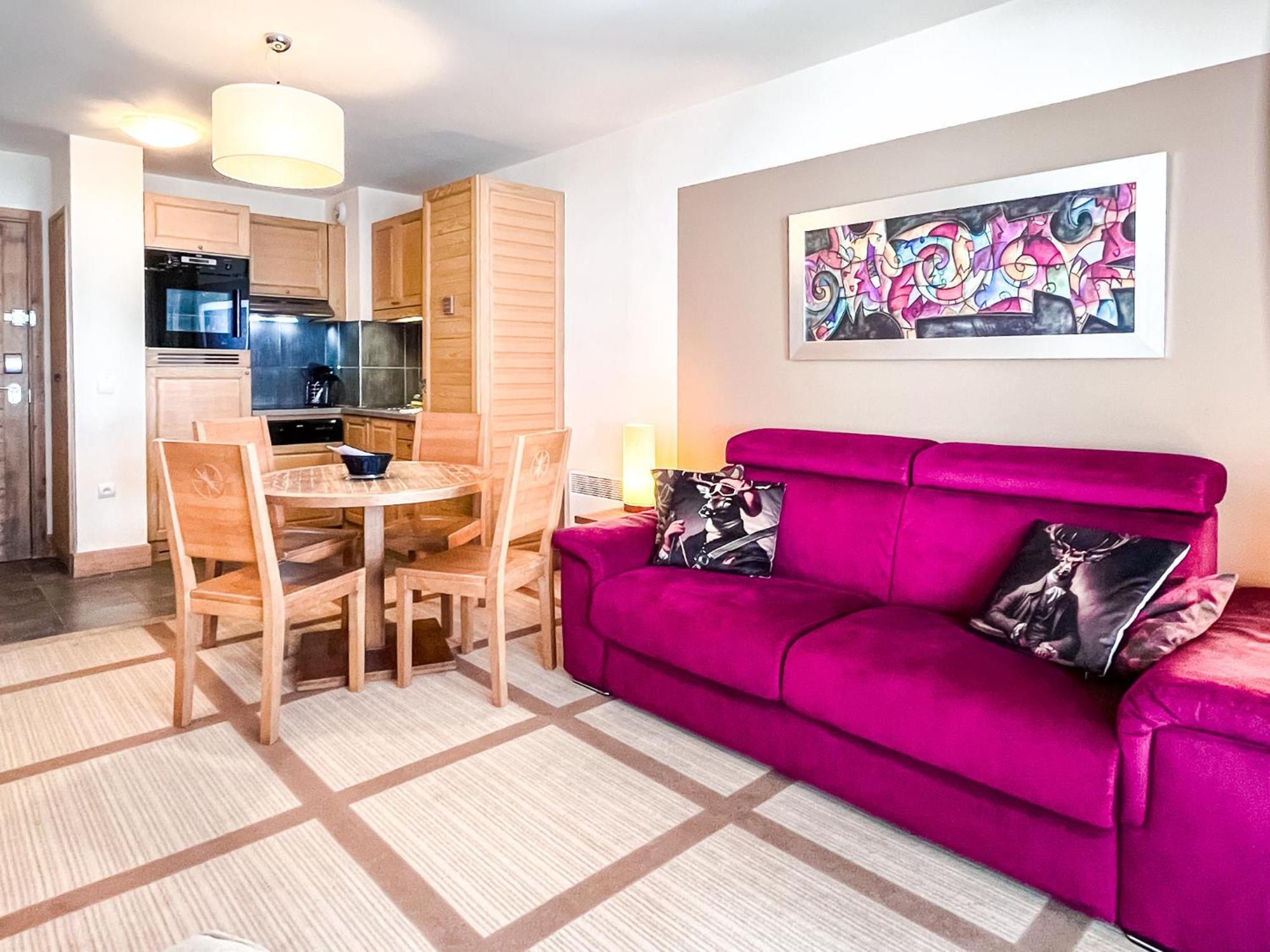 Large One-Bedroom Apartment, Wheelchair Adapted, Les Terrasses D'Eos Flaine Exterior photo