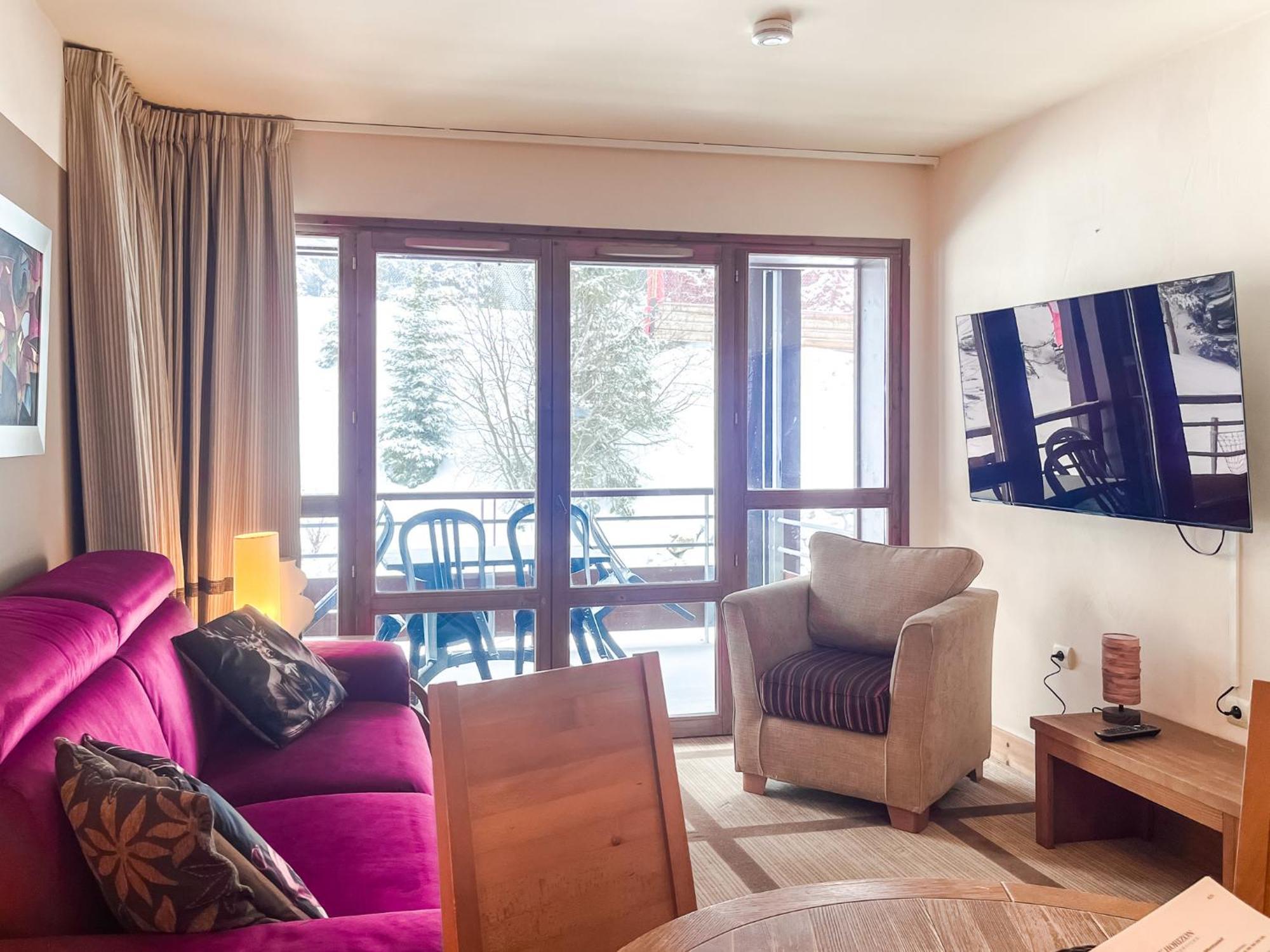 Large One-Bedroom Apartment, Wheelchair Adapted, Les Terrasses D'Eos Flaine Exterior photo